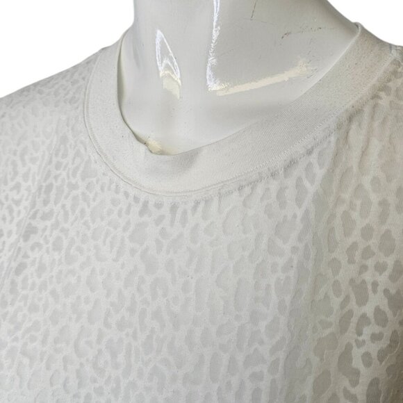 Lululemon All Yours Boyfriend Tank, Veil, City Camo Burnout White - Picture 4 of 7